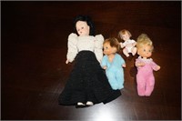 Collection of 4 Dolls