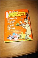 Dr Seuss Puzzle Story Book Green Eggs and Ham