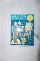 New Art History Paper Dolls Book