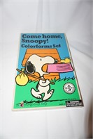 Come Home Snoopy Color Form Set