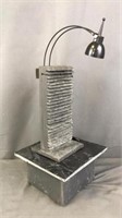 Heavy Slate Water Fountain With Light