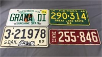 Vintage & Newer License Plate Lot