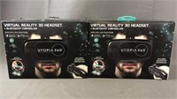 Nib Pair Of Virtual Reality Headsets Utopia 360