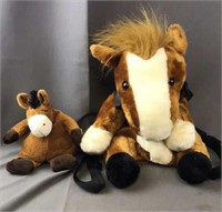 Breyer Snoring Horse And Horse Backpack