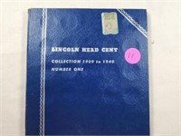 1909-40 Book of 56 Lincoln Cents