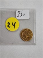 1911 @ 1/2 Dollar Gold Coin