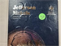 1962-95 65 Jefferson Nickels in a Book Some BU