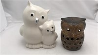 Owl Bank And Owl Candle Cover