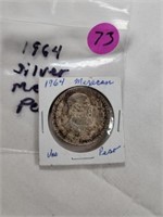1964 Mexican Silver Coin