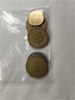 5-Mexican Coins