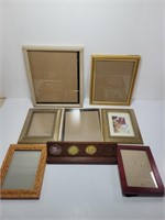 Lot of 8 Picture Frames