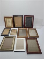 Lot of 11 Picture Frames