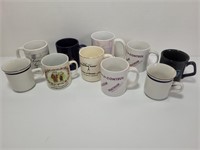 Lot of 10 Coffee Cups