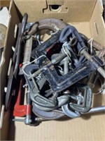 BOX OF C CLAMPS