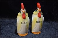 Vintage Rooster Salt & Pepper
