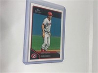 2011 topps Lineage Johnny Bench