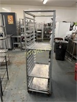 Mobile Pan Rack - fits 18 x 26 trays