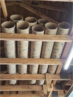 8 SONO TUBES 4FT TO 6 FT. IN LENGTH- IN RAFTERS