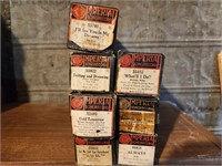 Lot of 7 Imperial Player Piano Music Rolls