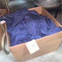 5 lbs Box of Sweatshirt T-shirts Rags