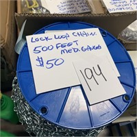 500ft of Lock-Loop Chain Medium Grade
