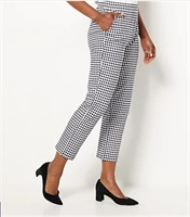 Susan Graver Weekend Premium Stretch Crop Pant