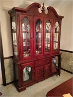 Lighted China Cabinet - NOT CONTENTS