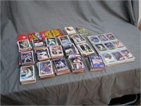 Large Lot Assorted Sports Trading Cards