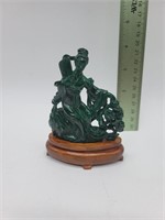 Antique Hand Carved Jade figurine