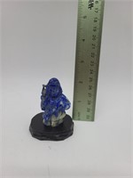 Antique Chinese Lapis lazuli figurine