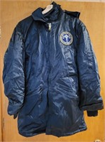 vintage NYC Office of medical examiner heavy coat