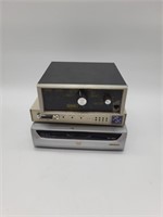 Vintage amplifier, interface, DVD rom