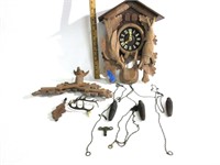 West Germany Cuckoo Clock, Broken,Not Complete?
