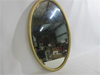 Antique Oval Mirror 30"x17.5"