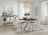 Ashley D546 Valebeck Round Table & 4 Chairs