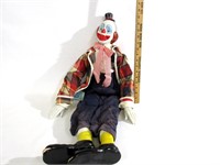 Porceline Clown Doll