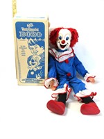 Bozo Ventriloquist Doll Mint W/Orginal Box