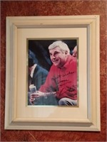 Bob Knight Signed Photo, Ticket Stub, Sports Cards