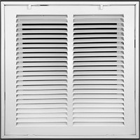 *Handua 12"W x 12"H Steel Return Air Filter Grille