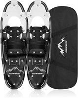 GORPORE Snowshoes for Women Men Youth, 21", Black