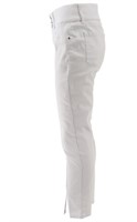 Laurie Felt White Curve Silky Denim Skinny Jeans