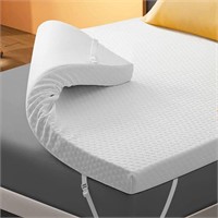 3 Inch Gel Memory Foam Mattress Topper Queen