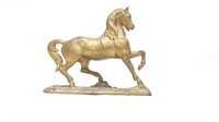 Gilt Horse Statue by N Muller's Sons Marked 574 B