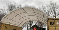 20‘ x 20‘ Hoop Building Frame & Canopy