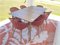 7PC OUTDOOR TABLE W/ CHAIRS