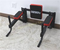 OneTwoFit Wall Mount Dip Stand