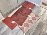 5PC ASSORTED RUGS