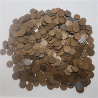 500 Wheat Pennies Collection, Estate