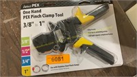 Apollo One Hand Pex Pinch Clamp Tool, 3/8 - 1 in.