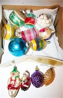 Early Lot of Christmas Ornaments